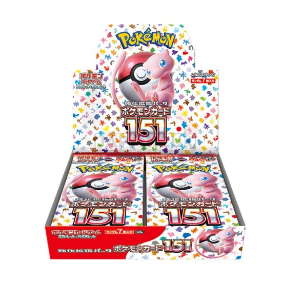 Pokémon TCG Pokémon Card 151 - Booster Box (Japonés)