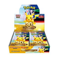 Booster Box 30th Anniversary Celebration M6a Pokémon edición japonesa, 20 sobres