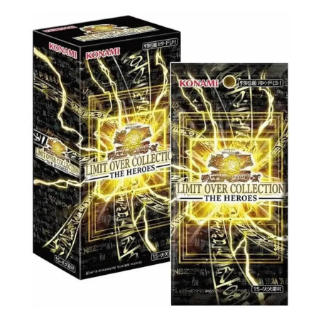 Yu-Gi-Oh! Limit Over Heroes | Yu-Gi-Oh! Japonés sellado