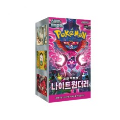 Booster Box Night Wanderer SV6A Pokémon edición coreana, 30 sobres
