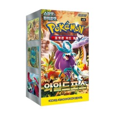 Booster Box Wild Force SV5K Pokémon edición coreana, 30 sobres