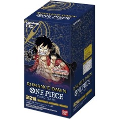 Booster Box OP01 Romance Dawn One Piece edición japonesa, 24 sobres
