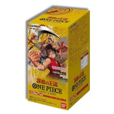 Booster Box OP04 Kingdoms of Intrigue One Piece edición japonesa, 24 sobres