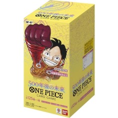 Booster Box OP07 500 Years in the Future One Piece edición japonesa, 24 sobres