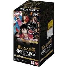 Booster Box OP09 The New Emperor One Piece edición japonesa, 24 sobres