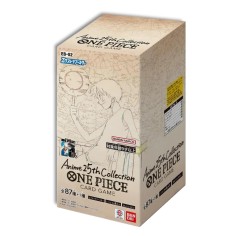 Booster Box EB02 Anime 25th Collection One Piece edición japonesa, 24 sobres
