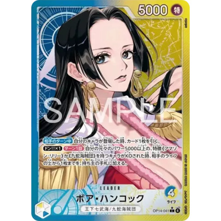 PSA10 Boa Hancock L-P [OP14-041](Booster Pack “THE AZURE SEA’S SEVEN”)