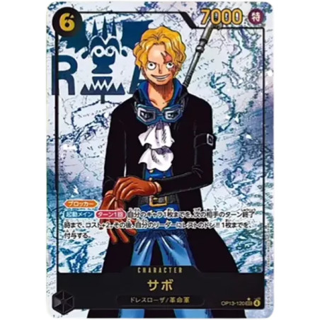 PSA10 Sabo SEC-P [OP13-120](Booster Pack “CARRYING ON HIS WILL”)