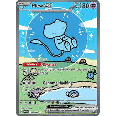 PSA10 Mew ex SIR [PAF EN 232/091](Scarlet & Violet “Paldean Fates”)