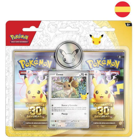 Blister - 30th Aniversario Eevee - ES