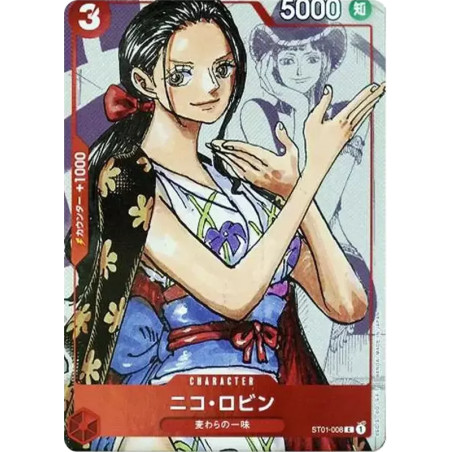 PSA10 Nico Robin C-P [ST01-008] (Premium Card Collection 25th Anniversary Edition)